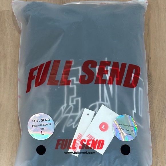 Full Send Nelk Boys GAP Hoodie - Picture 1 of 5